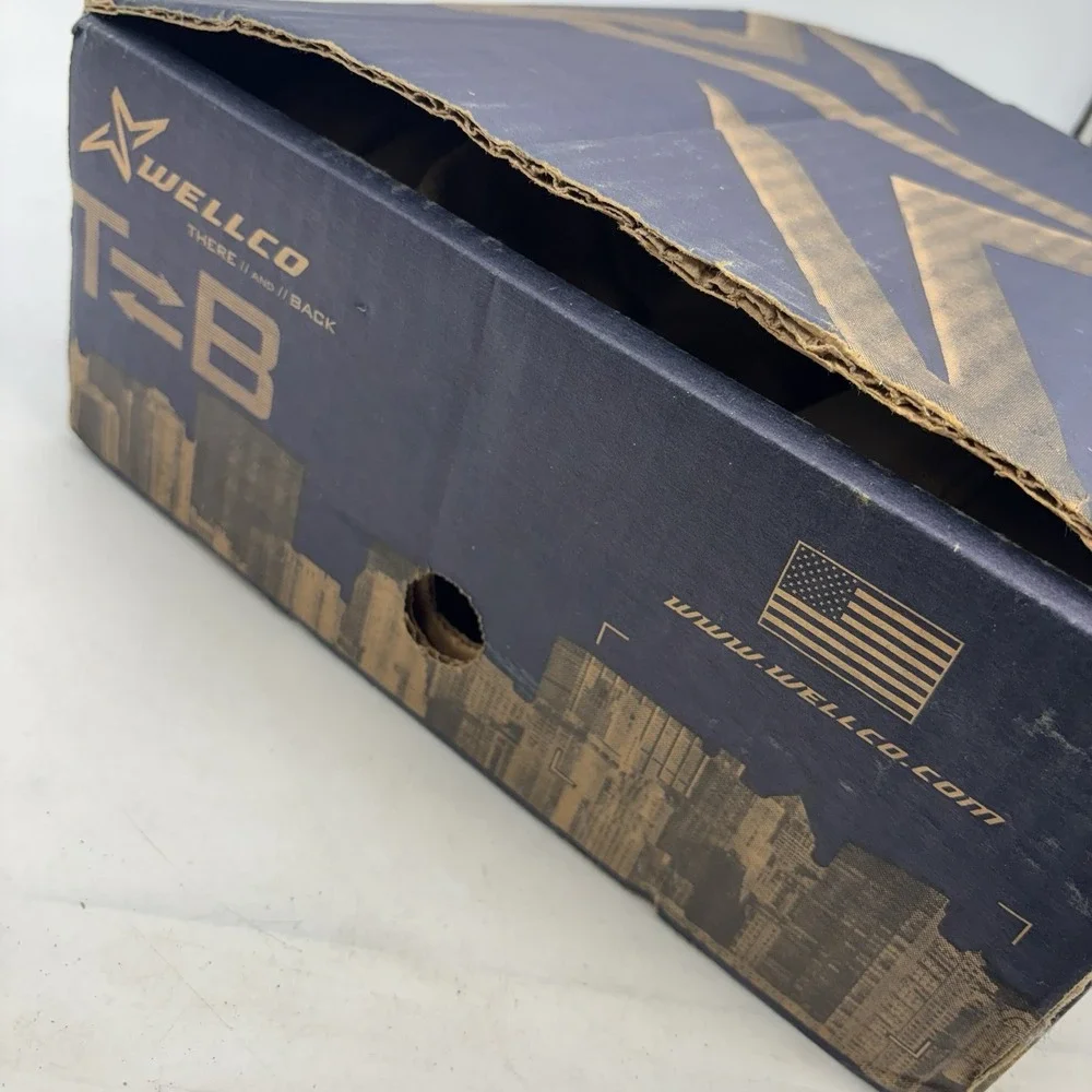 Wellco Desert Army Combat Boots Mens 12 N Vibram Sole WP Military NEW IN BOX